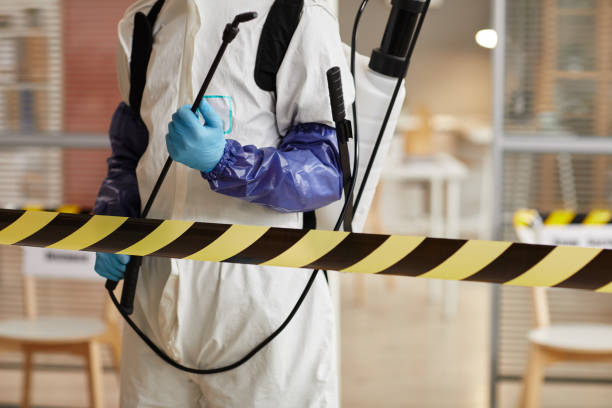 Professional Hoarding Cleanup technician working in Colts Neck, NJ